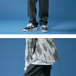 Plush Relaxed Men's Jeans - Baggy Tapered, Denim, Regular