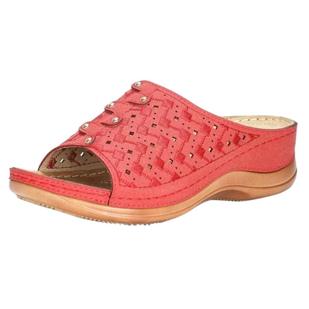 Variant image for Orthopedic Summer Sandals for Women with Elevated Insole and Breathable Open Toe Design for Ultimate Comfort-10