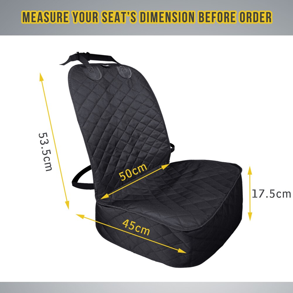 Waterproof2025 Edition Car Seat Cover Heavy Duty 1000D Oxford Fabric Quilted Pet Seat Protector For Clean Rides Fall