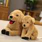 Labrador Plush Dog Realistic Stuffed Toy Birthday Gift