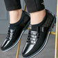Breathable Leather Men's Shoes with Orthopedic Support, Soft Insole, and Versatile Design for All Occasions-4