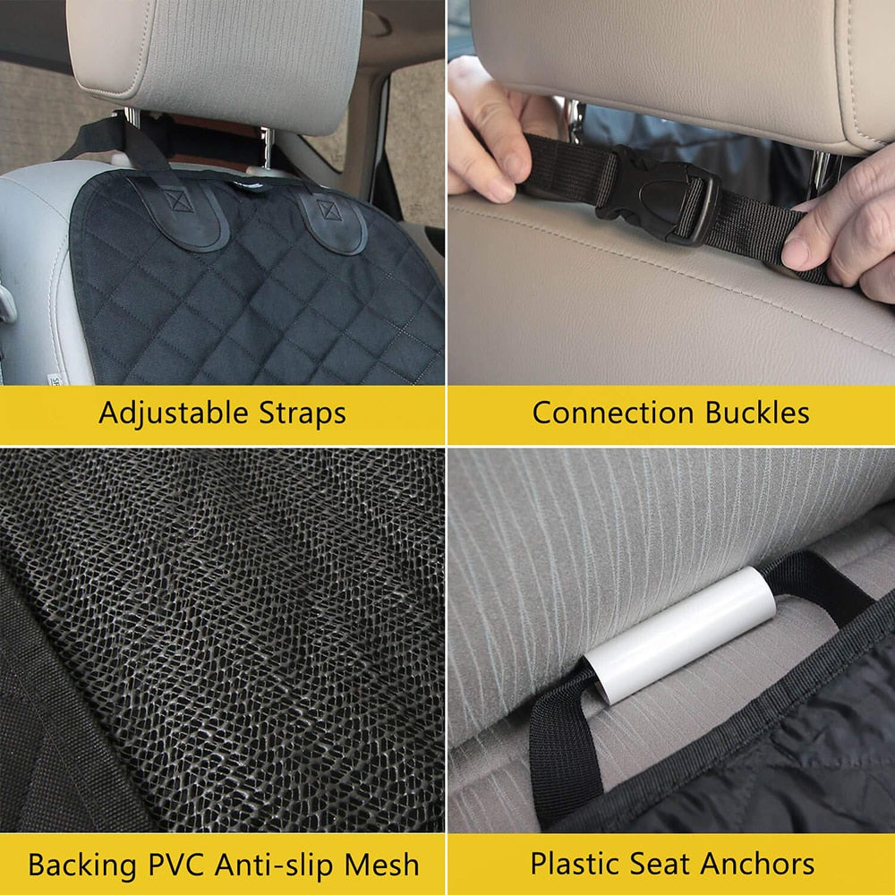 Waterproof2025 Edition Car Seat Cover Heavy Duty 1000D Oxford Fabric Quilted Pet Seat Protector For Clean Rides Fall