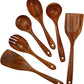 Eco-Friendly Cooking Spoons Non-Stick Safe 2026 – Organic Teak Wooden Kitchen Utensil Kit