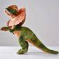 Dilophosaurus Plush Toy Double Crest Plush Dino Collectible