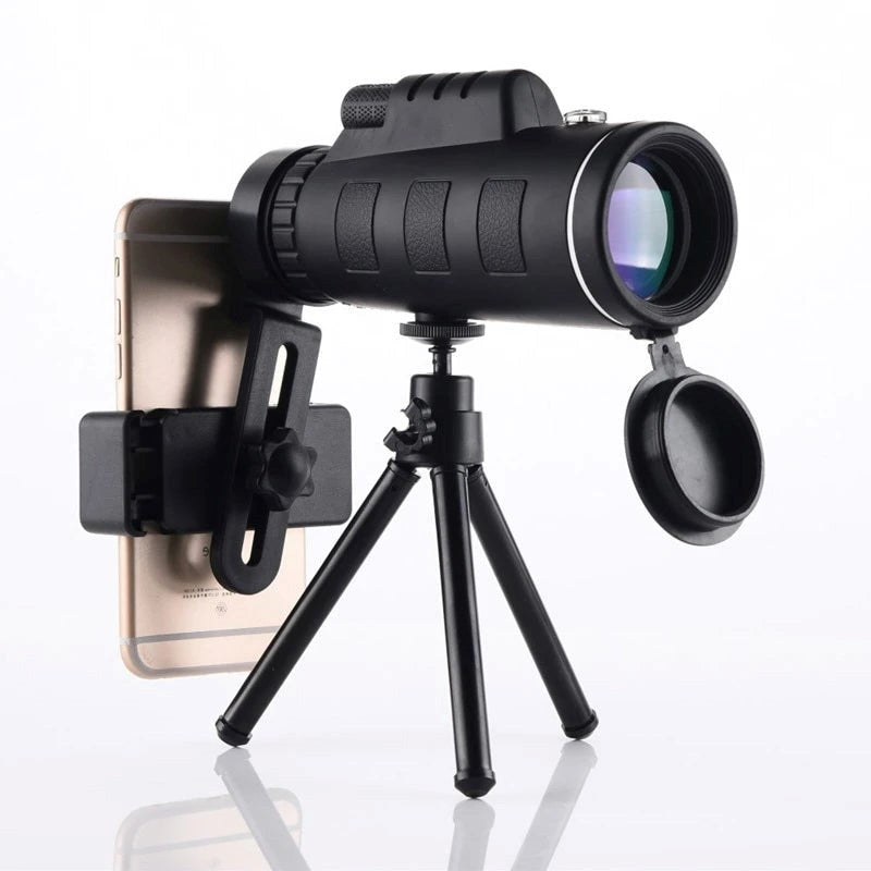 Monocular 10x With Smartphone Holder Outdoor Telescope TikTok Viral Fall 2026 Water-Resistant