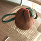 Shoulder Kids Bag Polar Fleece Drawstring Organizer Korean Hanging Storage Pouch Back to School Fall 2025 Space Saving