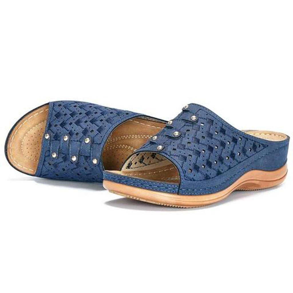 Orthopedic Summer Sandals for Women with Elevated Insole and Breathable Open Toe Design for Ultimate Comfort-3