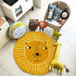Kids Play Mat Thickened Round Cartoon Owl Panda Scandinavian Rug Back To School 2025 Cushioned Crawling Mat
