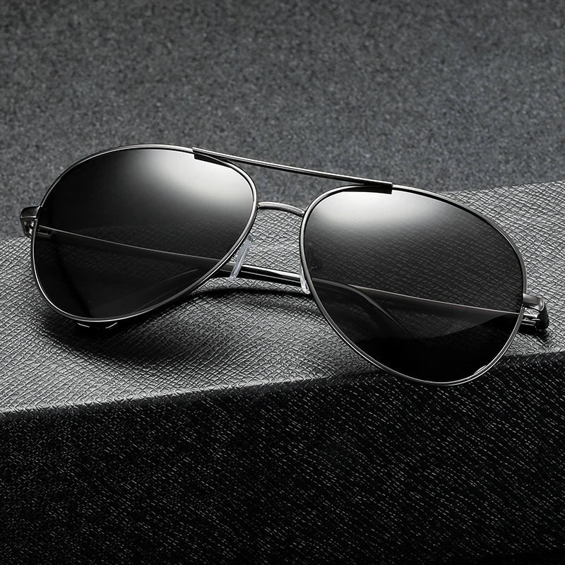 Sunglasses Photochromic for Men & Women - Chameleon Vintage UV400 Driving Glasses