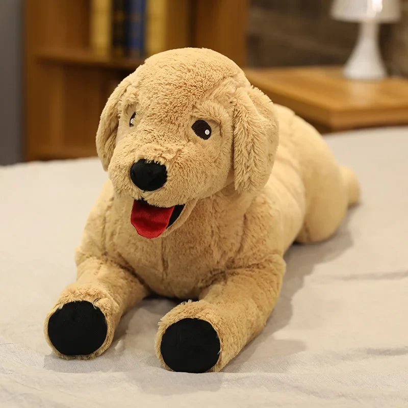Labrador Plush Dog Realistic Stuffed Toy Birthday Gift