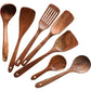 Eco-Friendly Cooking Spoons Non-Stick Safe 2026 – Organic Teak Wooden Kitchen Utensil Kit