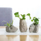 Ceramic Vase Stone Texture Tabletop Sculpture Vase Household Decor Fall 2025 Wedding Centerpiece Rustic Gift