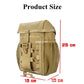 Dump2025 Edition Pouch Tactical Bag Outdoor Utility Pouch Water-Resistant Folding Molle Hiking Gear Fall