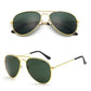 Double 2025 Bridge Aviation Sunglasses for Women - UV400 Alloy Frame Mirror Glasses