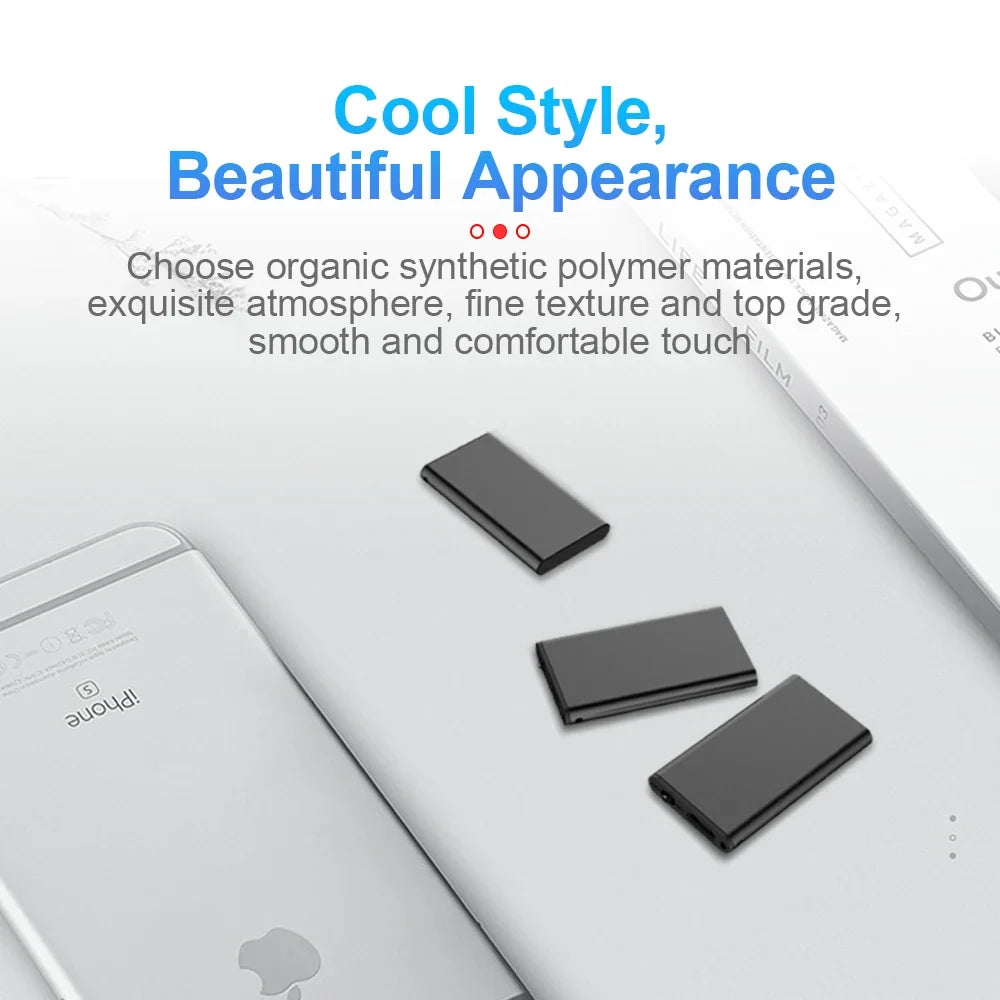 Voice Recorder Ultra Thin Mini Digital Dictaphone Travel-Friendly