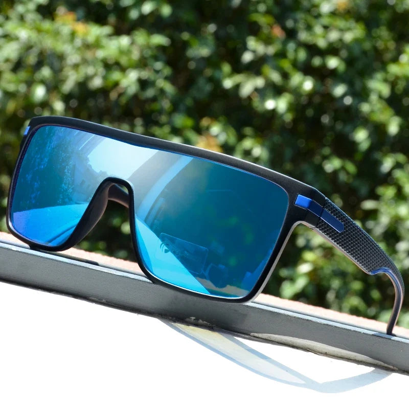 Sunglasses Polarized for Men Square Oversized UV400 Anti-Glare Goggles