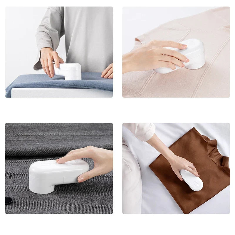 Lint Remover Battery-Powered Travel-Friendly Fabric Shaver Eco Clothes