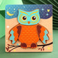 Quality High 3D Wooden Cartoon Animal Puzzle for Kids