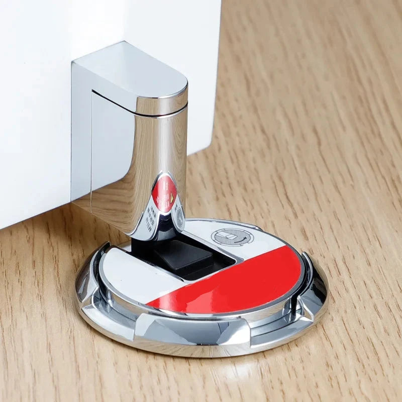 Magnetic Door Stopper Flexible Heavy Duty No Drill