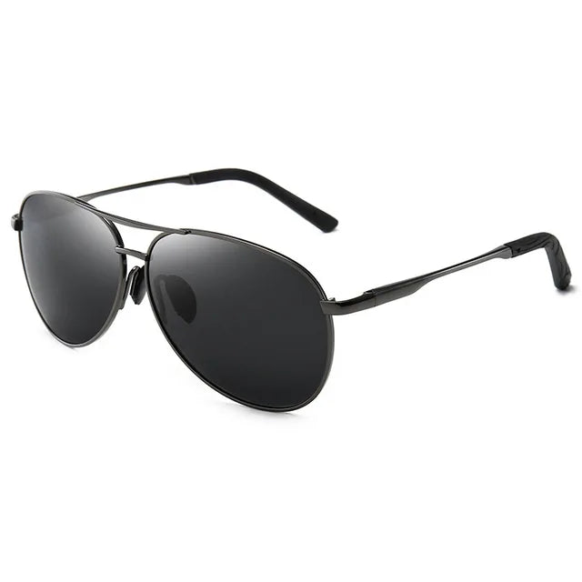 Metal Aviation Frame Color Changing Sunglasses for Men, Pilot Day Night Vision Driving