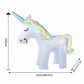 Unicorn Inflatable PVC Giant Water Spray Pool Float Kids Summer 2025 Backyard Party Splash Toy