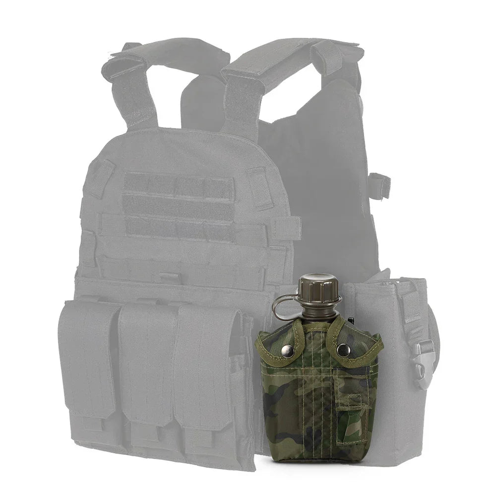 Water Bottle Canteen Fall 2025 Outdoor Hiking Survival Gear Sturdy Leakproof For Camping And Backpacking