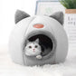 Deep New Sleep Comfort Cat Bed - Cozy Indoor Cave Nest for Pets