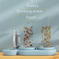Raised Pet Feeding Station Tilted 3-Bowl Design With 500ML Water Bottle Fall 2025 Comfort-Grip Spine Protection