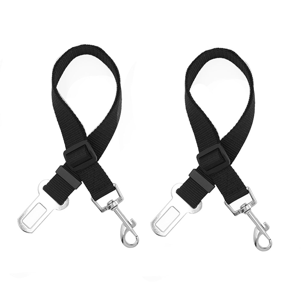 Dog Car Seat Belt Flexible Nylon Restraint for Pets Safe Travel Fall 2025 Road Trip
