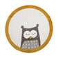 Kids Play Mat Thickened Round Cartoon Owl Panda Scandinavian Rug Back To School 2025 Cushioned Crawling Mat