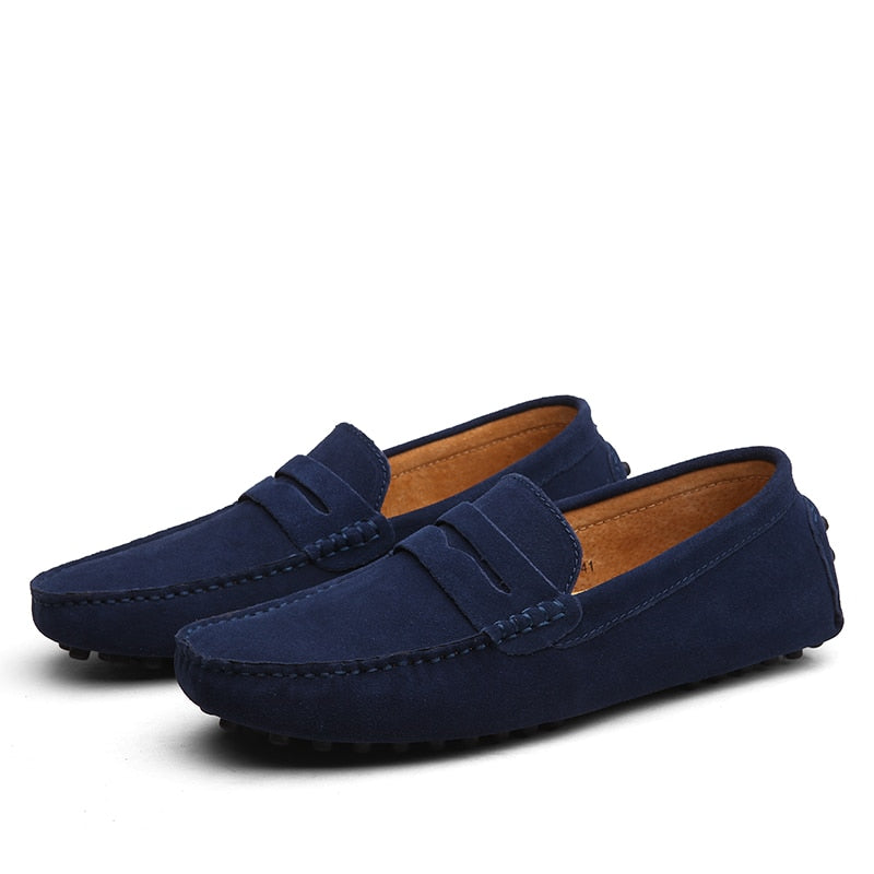 Variant image for Men's Suede Loafers - Comfortable Casual Penny Loafers for Versatile Outfits in Black and More-21