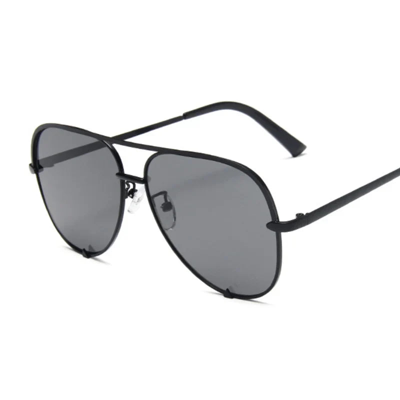 Aviation Vintage Sunglasses for Women - Designer Retro Shades, Gradient Mirror Fashion