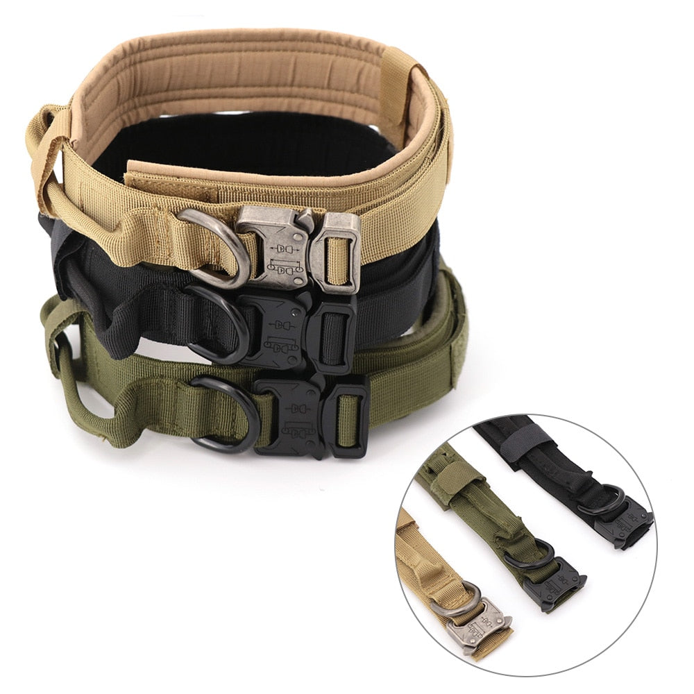 Dog2025 Edition Collar Tactical K9 With Patch Panel Top Handle Training And Control Fall
