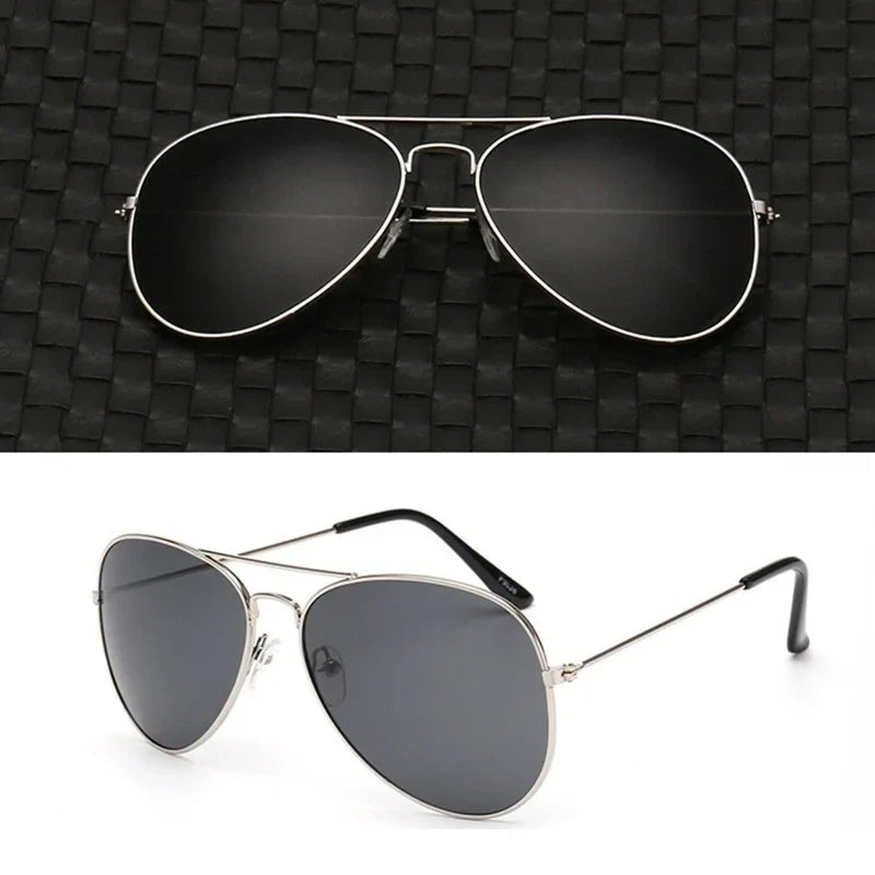 Double 2025 Bridge Aviation Sunglasses for Women - UV400 Alloy Frame Mirror Glasses