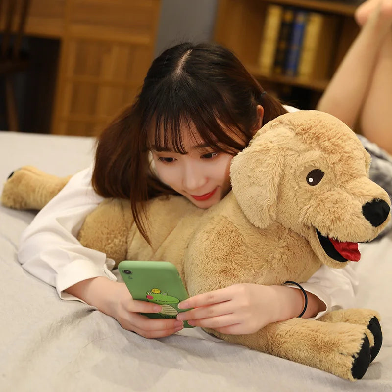 Labrador Plush Dog Realistic Stuffed Toy Birthday Gift