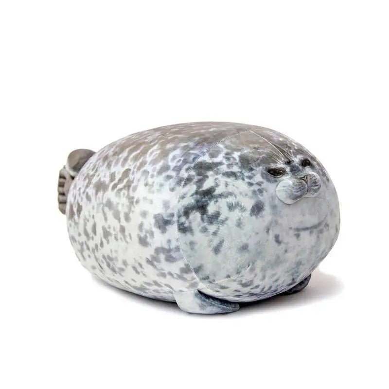 Blob Angry Seal Pillow 3D Plush Toy for Kids, 20CM Cute Sea Lion Gift