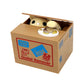 Cat Automated Coin Bank - Plastic Saving Money Box for Kids, Creative Piggy Bank Toy Gift