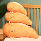 Plush Salmon Pillow Realistic Food Cushion Cozy Gift