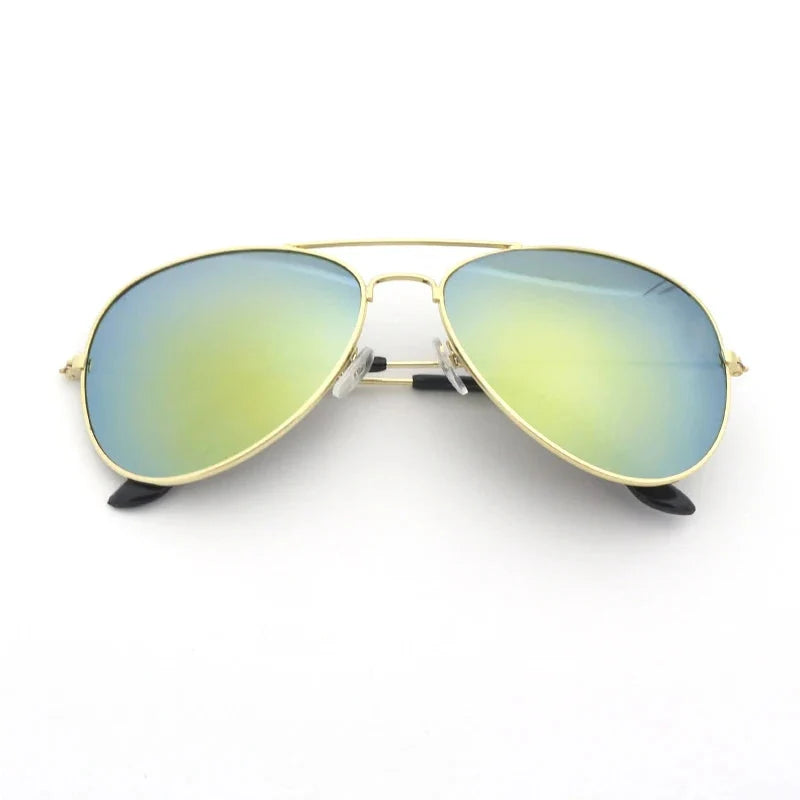 Sunglasses Pilot for Men and Women, Vintage Outdoor Driving Glasses