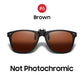 Sunglasses Photochromic Flip-Up Clip-On Polarized Lenses for Driving Summer 2026 Trend Gift Idea