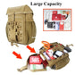 Dump2025 Edition Pouch Tactical Bag Outdoor Utility Pouch Water-Resistant Folding Molle Hiking Gear Fall