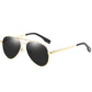 Aviation Sunglasses for Compact Face Retro Male Pilot UV400