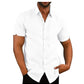 Men's Regular-Fit Polo Shirt in Soft Polyester with Button Closure, Short Sleeve Casual Top for Summer-4