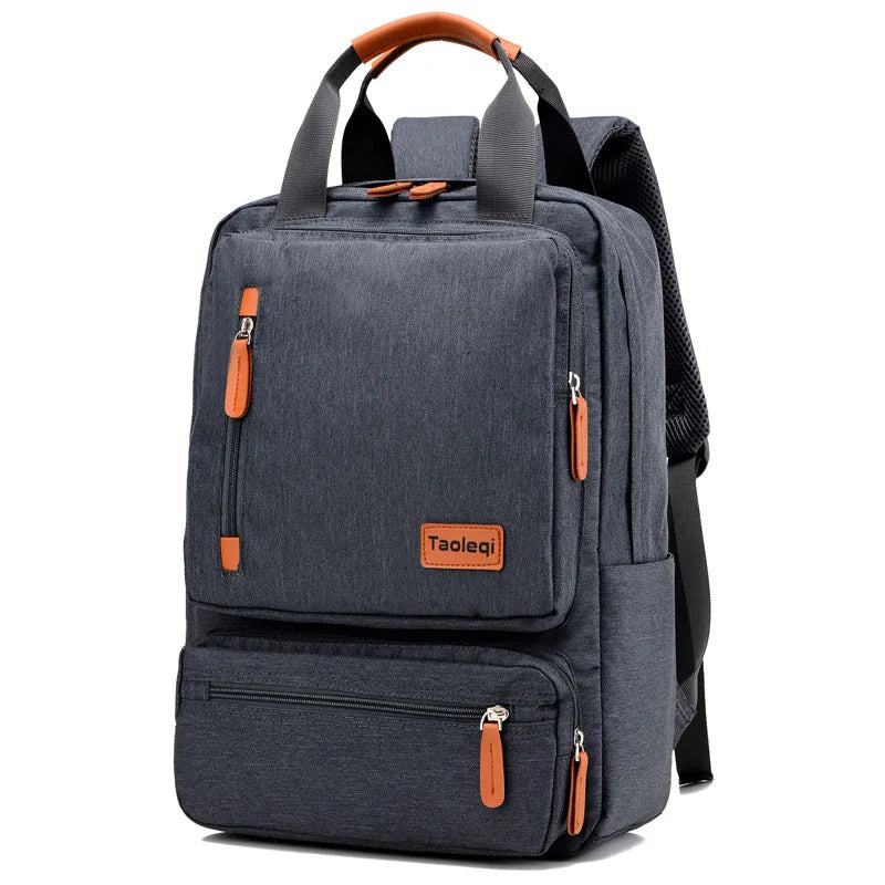 Laptop Canvas Backpack 20-35L Large Capacity Rucksack Travel School Bag Back To School 2025 Organized Water Resistant