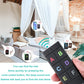 Cordless Key Finder 1 Transmitter 6 Receivers RF Locator Back To School 2025 Household Tracker With 80dB Beep And LED