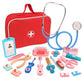 Doctor Wooden Playset - Educational Medical Toy for Kids, Imaginative Role-Playing Fun