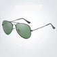 Timeless Pilot Sunglasses Polarized Metal Shades UV400 for Men and Women