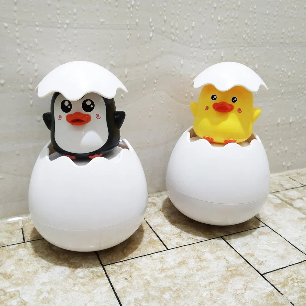 Bathing Baby Toy Kids Cute Duck Penguin Dinosaur Sprinkler Swimming Fun