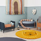 Kids Play Mat Thickened Round Cartoon Owl Panda Scandinavian Rug Back To School 2025 Cushioned Crawling Mat