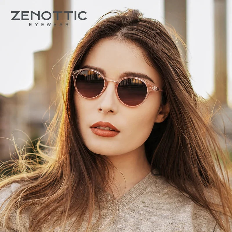 Sunglasses Polarized Round Retro Unisex Eyewear Summer 2026 Trend UV400 Protection